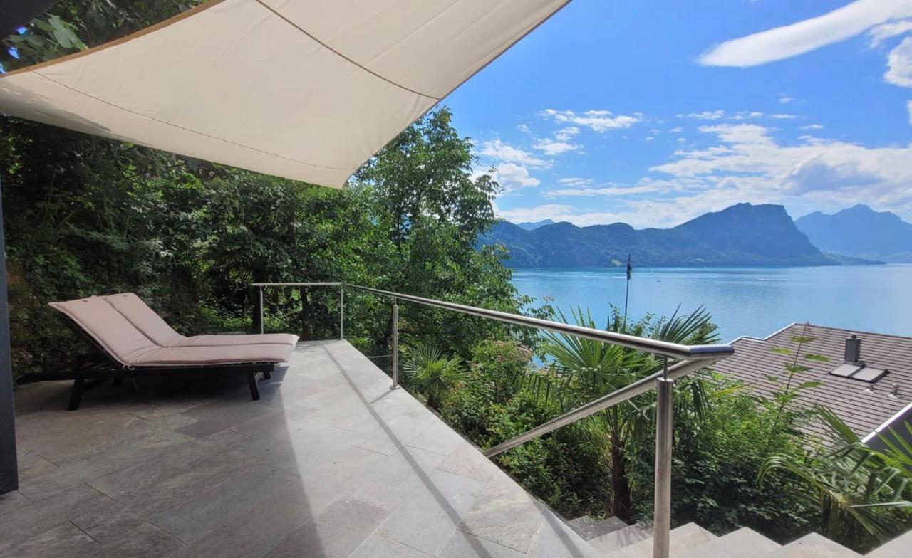 Villa Bootsmann Mit Spektakulaerer Seesicht Nahe Badestrand ヴィッツナウ エクステリア 写真