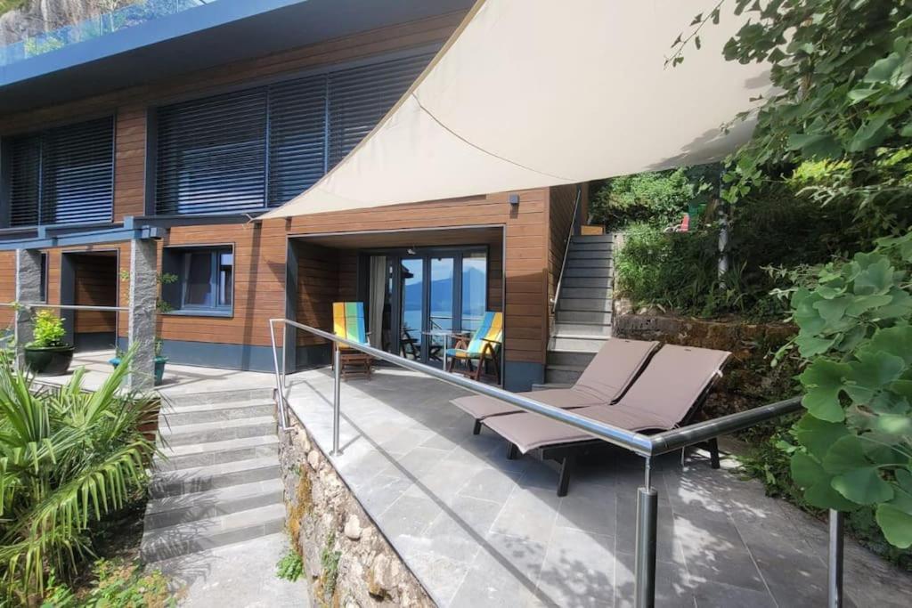 Villa Bootsmann Mit Spektakulaerer Seesicht Nahe Badestrand ヴィッツナウ エクステリア 写真