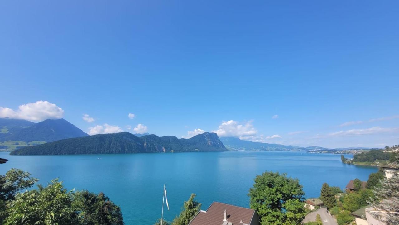 Villa Bootsmann Mit Spektakulaerer Seesicht Nahe Badestrand ヴィッツナウ エクステリア 写真